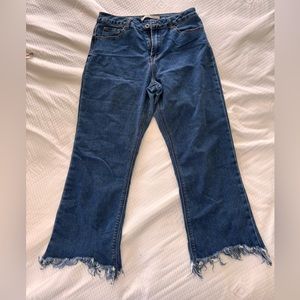 Low Cut Flare Jeans